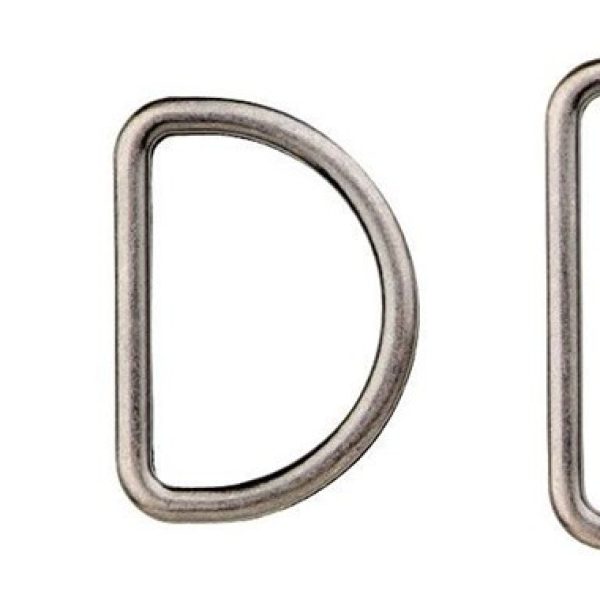 ANILLOS SEMIREDONDOS PLATA 20MM 555220