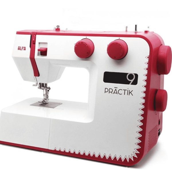 Máquina de coser Alfa Practik 9 vista frontal