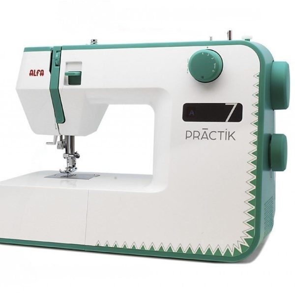 Máquina de coser Alfa Practik 7 vista frontal